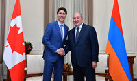 Լիահույս եմ, որ համատեղ ջանքերով կնպաստենք Հայաստանի և Կանադայի միջև առկա օրակարգի ընդլայնմանը. նախագահ Արմեն Սարգսյանը շնորհավորել է Ջասթին Թրյուդոյին
