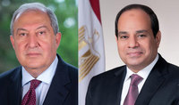 Президент Египта Абдель Фаттах Аль Сиси направил поздравительное послание Президенту Армену Саркисяну