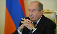 President Armen Sarkissian went on a short vacation to undergo the necessary medical examination