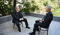 Relations between Armenia and Russia are an axiom, and they do not need proving. The exclusive interview of President Armen Sarkissian to the RBC TV Channel