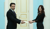 The newly appointed Ambassador of Serbia to Armenia presented her credentials to Alen Simonyan