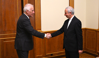Президент Ваагн Хачатурян принял посла Ирана Аббаса Бадахшана Зохури