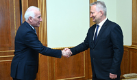 President Vahagn Khachaturyan received Ambassador of Germany to Armenia Viktor Richter