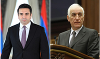 Alen Simonyan a félicité le président de la République nouvellement élu Vahagn Khatchatourian