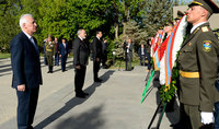 Президент Республики Ваагн Хачатурян посетил воинский пантеон "Ераблур"
