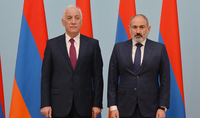 Le Président Vahagn Khatchatourian a félicité le Premier ministre Nikol Pashinyan à l'occasion de son anniversaire