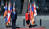 Visite officielle du Président Vahagn Khatchatourian en Géorgie