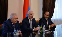 Le Président Vahagn Khatchatourian a rencontré des représentants de la communauté arménienne de Russie
