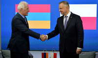 President Vahagn Khachaturyan had a meeting with the President of Poland Andrzej Duda