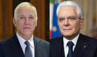 President Vahagn Khachaturyan congratulated the President of Italy Sergio Mattarella on his birthday