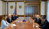 Президент Ваагн Хачатурян принял делегацию Кассационного суда Италии