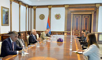 President Vahagn Khachaturyan received Rafael­ Mariano Grossi, the General Director of the IAEA