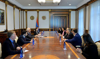 Vahagn Khatchatourian a reçu la délégation de l'Assemblée arménienne des États Unis