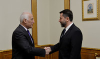 Президент Ваагн Хачатурян встретился с Председателем Высшего судебного совета Кареном Андреасяном
