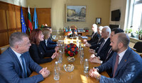 Президент Ваагн Хачатурян встретился с Мэром Софии Йорданкой Фандыковой