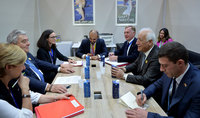 Президент Ваагн Хачатрян встретился с Госминистром Монако Пьером Дарту