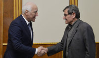 President Vahagn Khachaturyan received Dr. Hagop (Hrayr) Hovaguimian