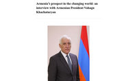 The interview of President Vahagn Khachaturyan to SpecialEurasia