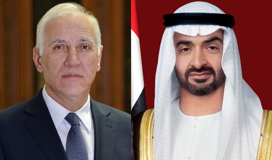Президент Ваагн Хачатурян поздравил Президента Объединённых Арабских Эмиратов Шейха Мухаммада Бин Зайда Аль Нахайяна