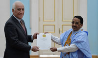 Президент Ваагн Хачатурян принял верительные грамоты новоназначенного посла Мавритании в Армении Мохамеда Махмуда Дахи