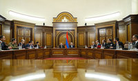 Президент Ваагн Хачатурян принял участие в заседании Совета безопасности