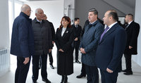 Президент Ваагн Хачатурян присутствовал в Гюмри на церемонии открытия построенных в квартале «Муш-2» зданий