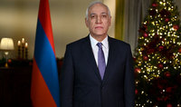 The congratulatory message of President Vahagn Khachaturyan on the occasion of New Year