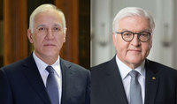 Le Président de la République Vahagn Khatchatourian a eu une conversation téléphonique avec le Président allemand Frank-Walter Steinmeier
