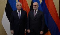 The President of Armenia Vahagn Khachaturyan had a meeting with the President of Estonia Alar Karis