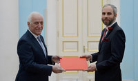Президент Ваагн Хачатурян принял верительные грамоты новоназначенного посла Чехии Петра Пирунчика