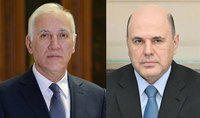 President Vahagn Khachaturyan congratulated the RF Prime Minister Mikhail Mishustin