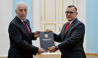 Президент Ваагн Хачатурян принял верительные грамоты новоназначенного посла Венесуэлы в Армении