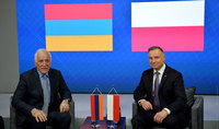 President Vahagn Khachaturyan sent a congratulatory message to the President of Poland Andrzej Duda