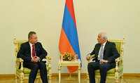 Newly appointed Ambassador of Poland to Armenia Piotr Skwieciński presented his credentials to President Vahagn Khachaturyan