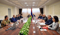 President Vahagn Khachaturyan attended the session of the Security Council