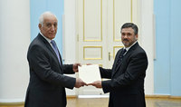 Президент Ваагн Хачатурян принял верительные грамоты новоназначенного Чрезвычайного и Полномочного Посла Литвы в Армении Андриуса Пулокаса
