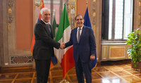 
Le président Vahagn Khatchatourian a rencontré le président du Sénat italien Ignazio La Russa