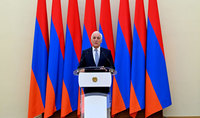 A reception was held at the presidential residence on the occasion of the 30th anniversary of the Armenian dram