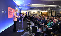 
Президент Ваагн Хачатурян принял участие в открытии конференции «Global Gateway»