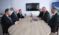 Le Président Vahagn Khatchatourian a visité le bureau de Yeghegnadzor de la mission d'observation civile de l'UE