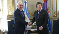 Президент Республики встретился с избранным президентом Аргентины в Буэнос-Айресе