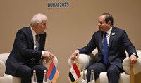 Le président de la République d'Arménie rencontre le président de l'Égypte