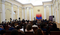 Президент Ваагн Хачатурян принял участие в мероприятии открытия международной конференции «Содействие социальной справедливости. Будущее труда в настоящее время»