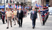 President Vahagn Khachaturyan pays tribute to the memory of national hero of Uruguay José Artigas