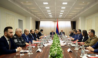 
Президент Ваагн Хачатурян принял участие в заседании Совета безопасности