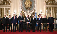 
Le président de la République d'Arménie Vahagn Khatchatourian rencontre les dirigeants de plusieurs pays à Buenos Aires