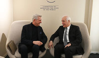 Le président Vahagn Khatchatourian a rencontré le haut-commissaire des Nations unies pour les réfugiés, Filippo Grandi