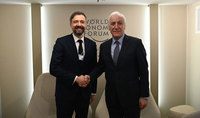 
Le président Vahagn Khatchatourian a rencontré le président du Fonds international de développement agricole (IFAD) Alvaro Lario