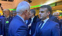 
Президент Ваагн Хачатурян встретился с Президентом Франции Эммануэлем Макроном