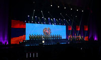 
Президент Ваагн Хачатурян принял участие в мероприятии, посвящённом 32-й годовщине образования Вооружённых Сил РА